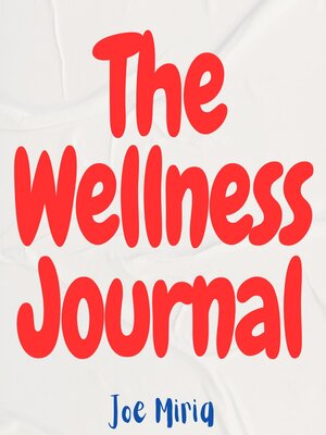 cover image of The Wellness Journal